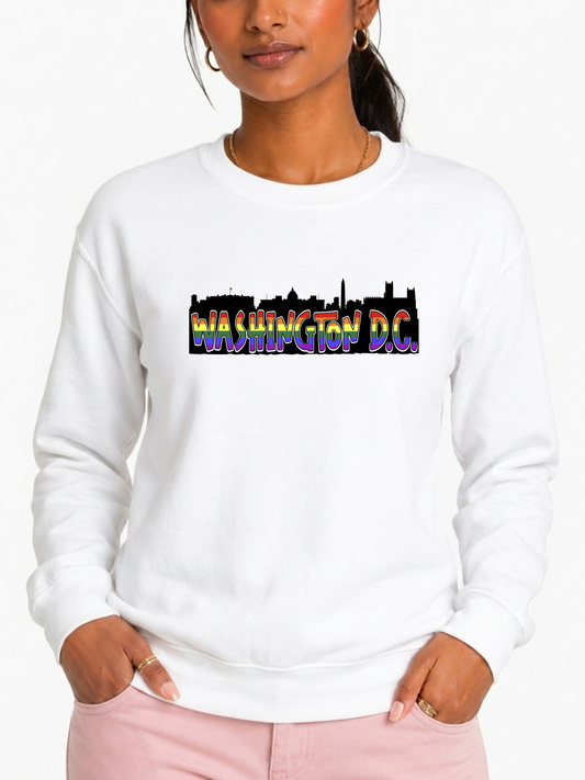 WASHINGTON D.C. Pride Unisex Sweatshirt – Citywide Pride Collection