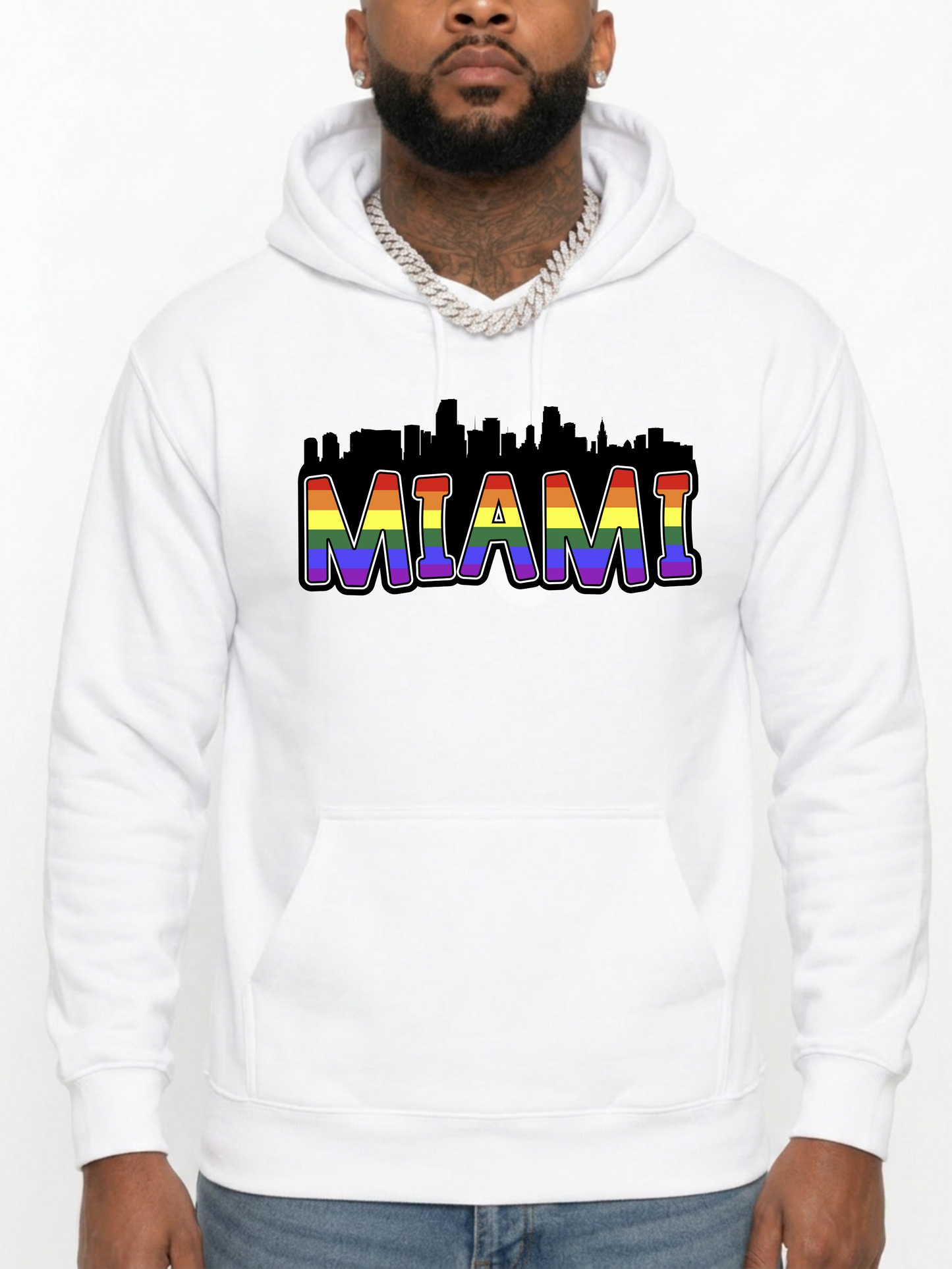 miami pride unisex hoodie – citywide pride collection