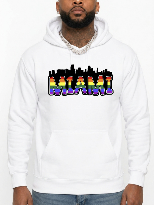 MIAMI Pride Unisex Hoodie – Citywide Pride Collection
