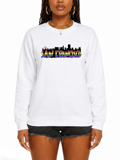 SAN FRANCISCO Pride Unisex Sweatshirt – Citywide Pride Collection