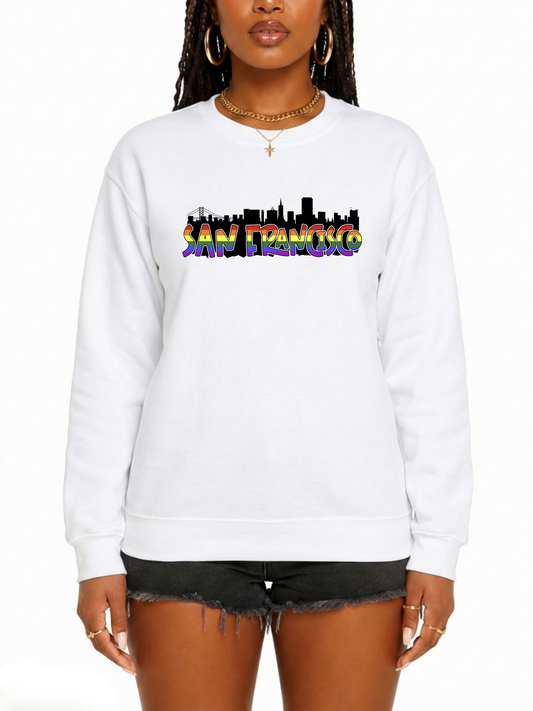 SAN FRANCISCO Pride Unisex Sweatshirt – Citywide Pride Collection