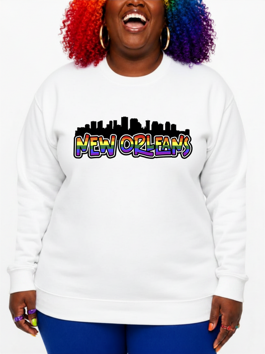 NEW ORLEANS Pride Unisex Sweatshirt – Citywide Pride Collection