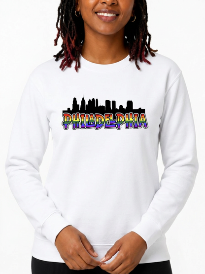 PHILADELPHIA Pride Unisex Sweatshirt – Citywide Pride Collection