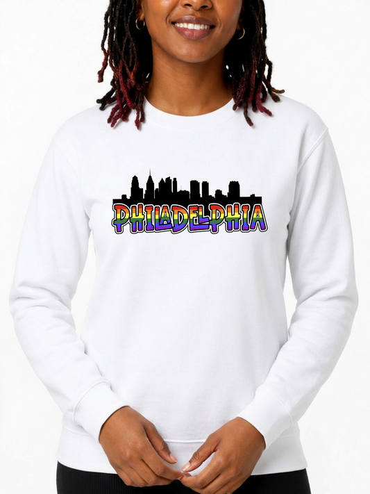 PHILADELPHIA Pride Unisex Sweatshirt – Citywide Pride Collection