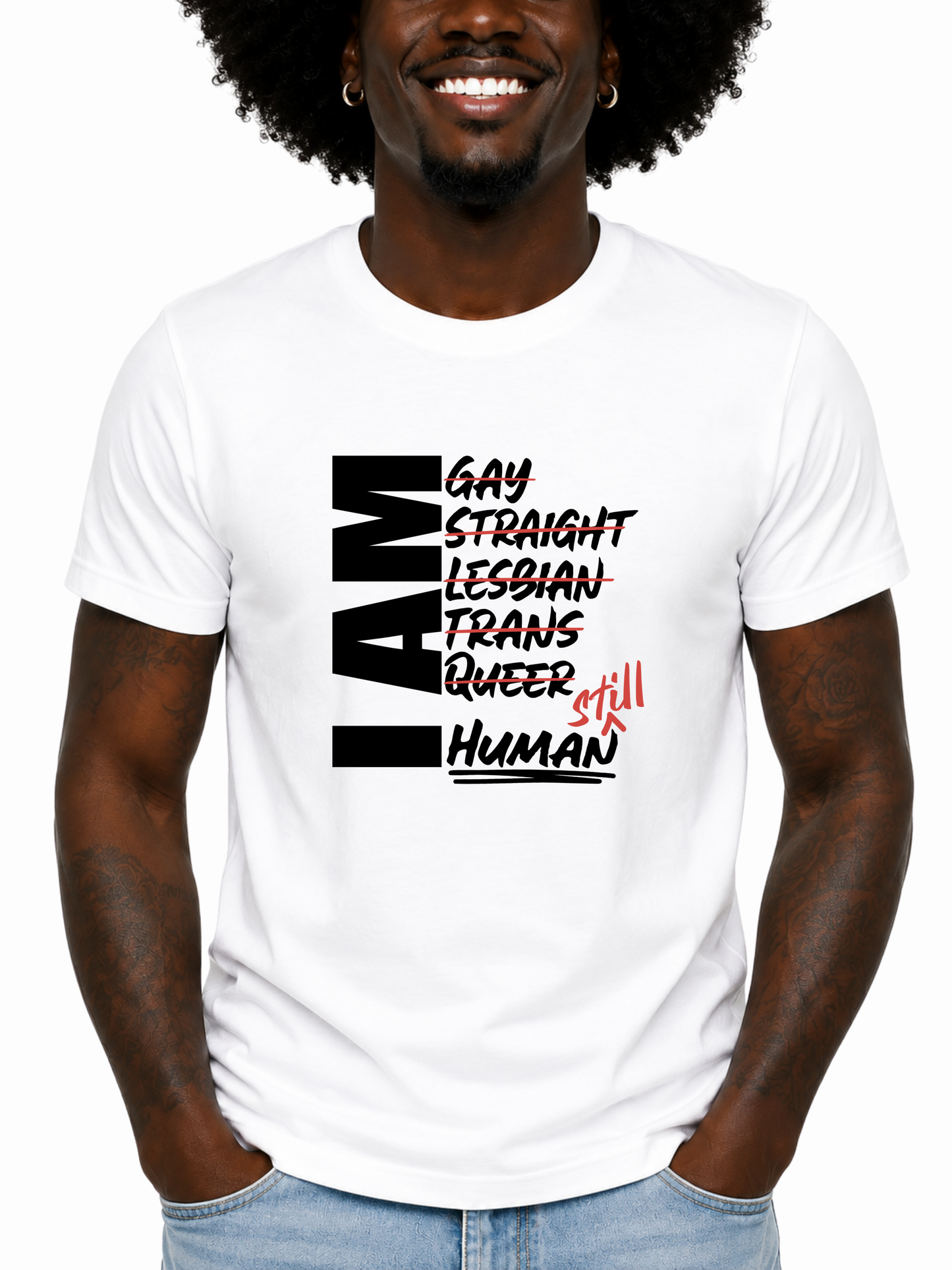 i am still human unisex t-shirt – human pride collection