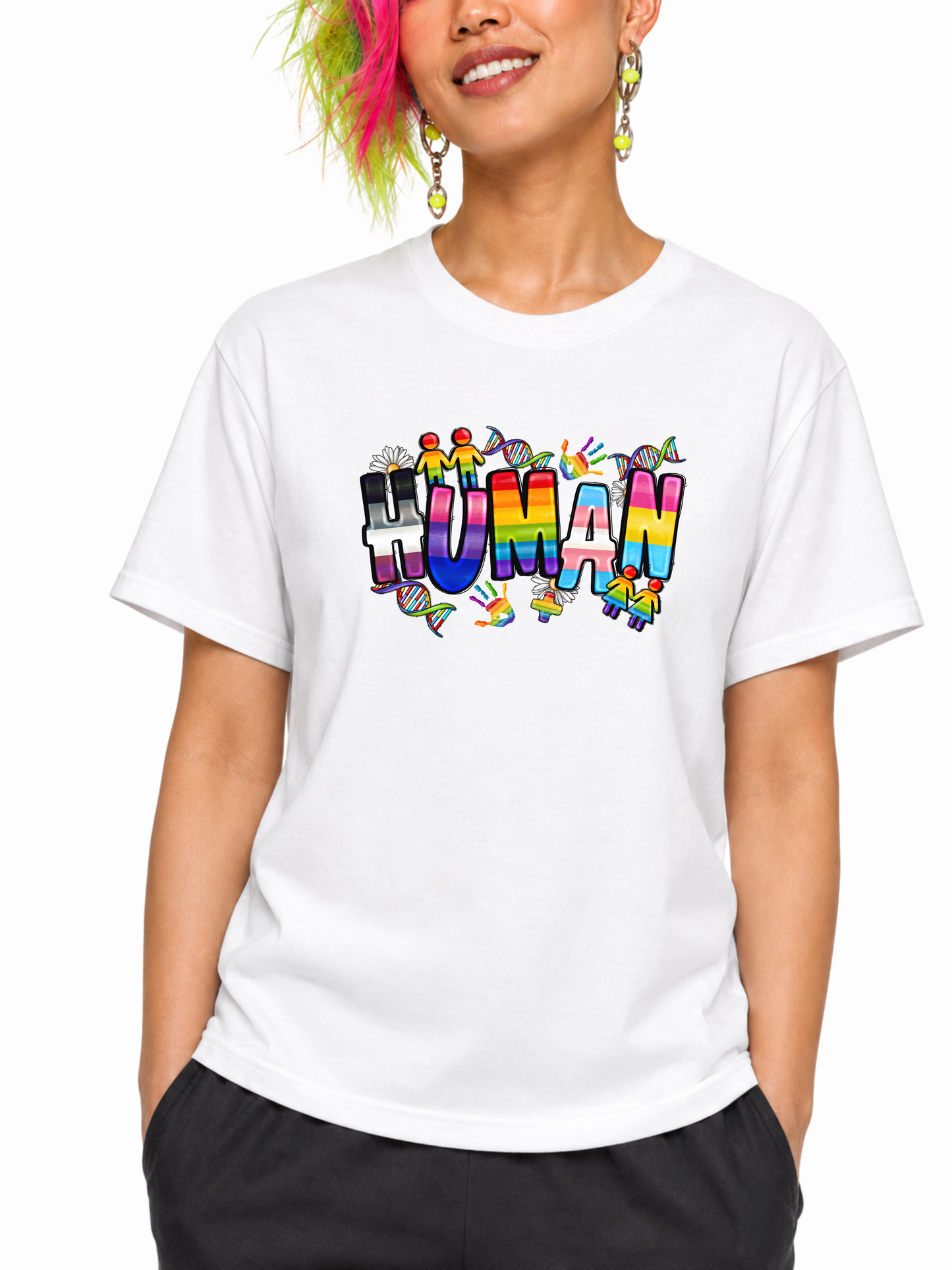 human by design unisex t-shirt – human pride collection