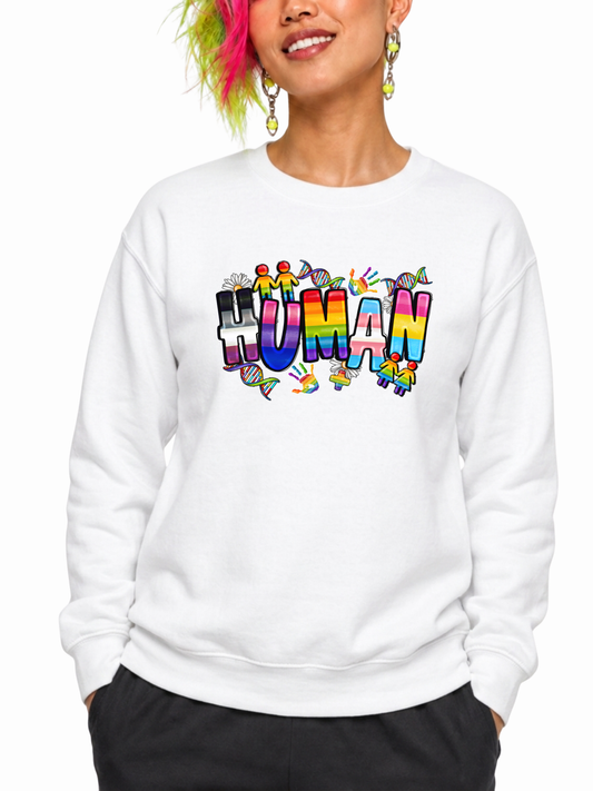 Human by Design Unisex Sweatshirt – Human Pride Collection