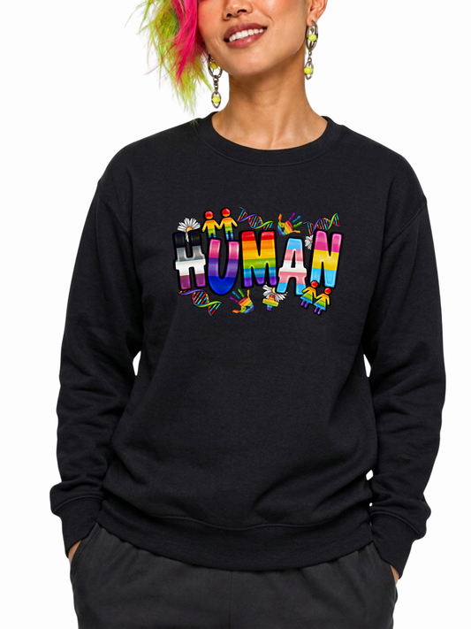Human by Design Unisex Sweatshirt – Human Pride Collection