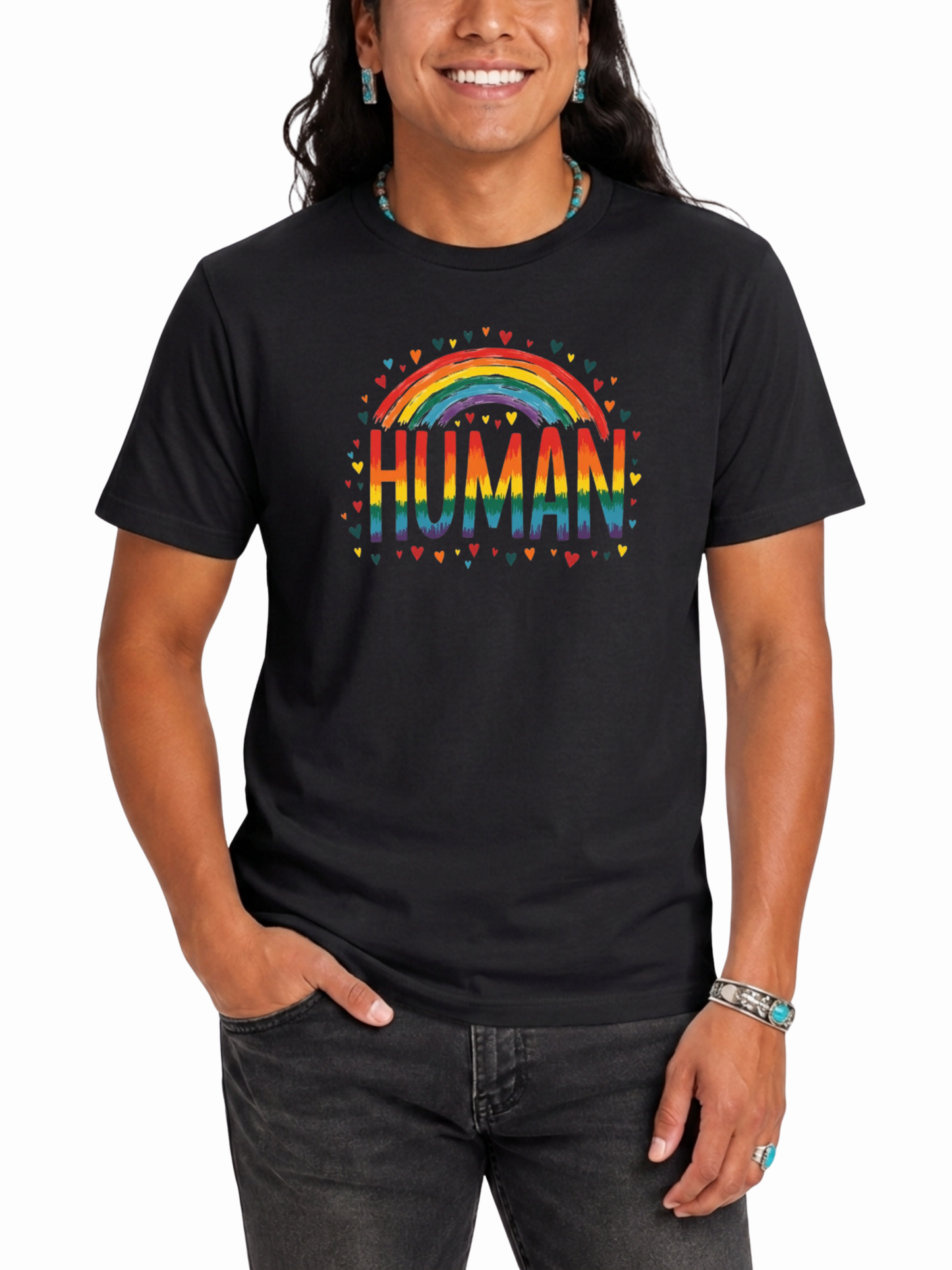 wholehearted human unisex t-shirt – human pride collection