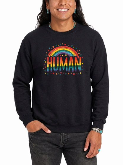 Wholehearted Human Unisex Sweatshirt – Human Pride Collection