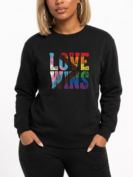 Love Wins Unisex Sweatshirt – Love Collection