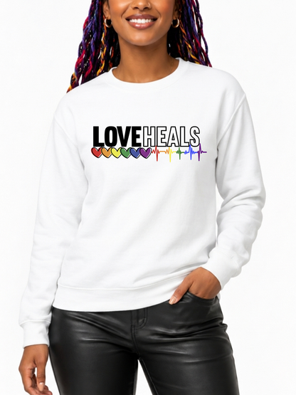 Love Heals Unisex Sweatshirt – Love Collection