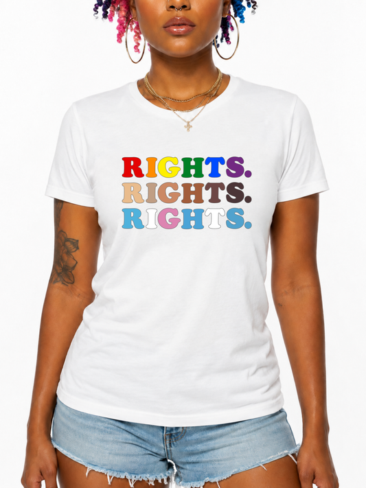 Rights. Rights. Rights. Unisex T-Shirt – The Power Collection