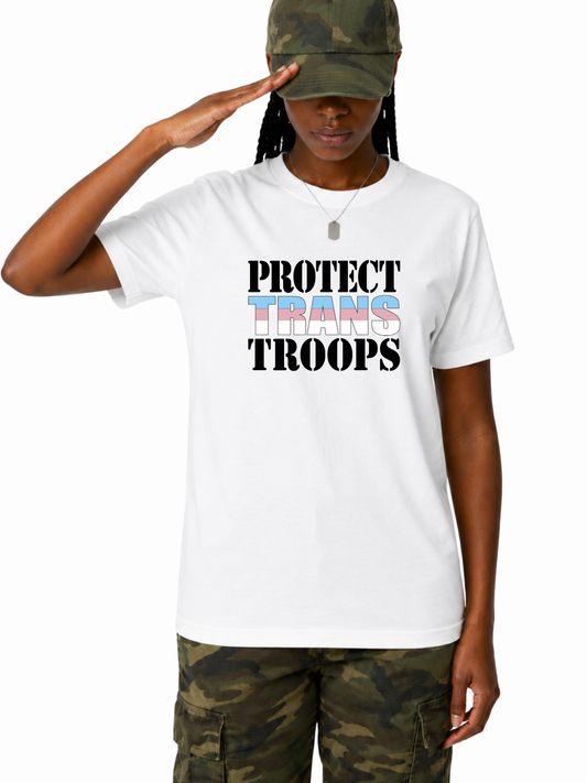 Protect Trans Troops Unisex T-Shirt – The Power Collection