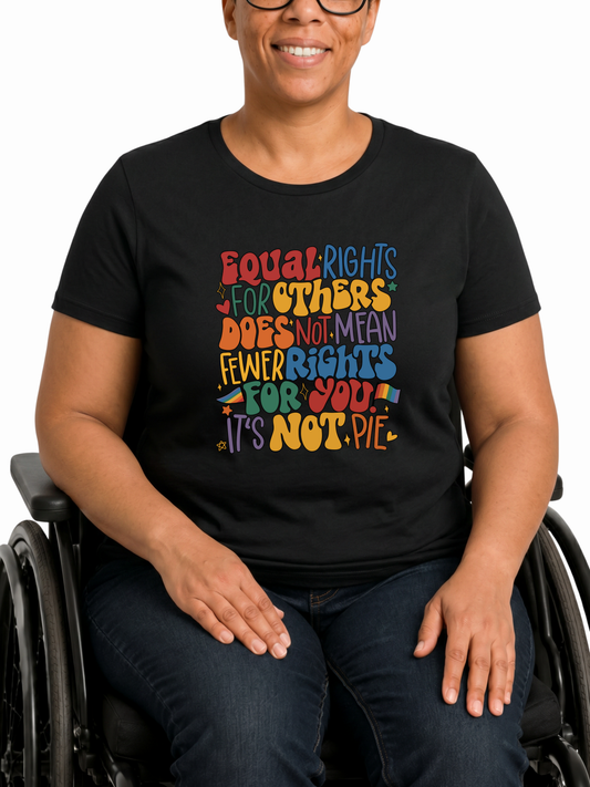 Equal Rights Are Not Pie T-Shirt – The Power Collection