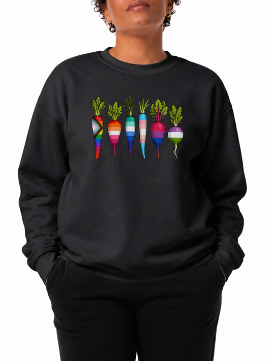 Queer Roots Unisex Sweatshirt – Taste of Pride Collection
