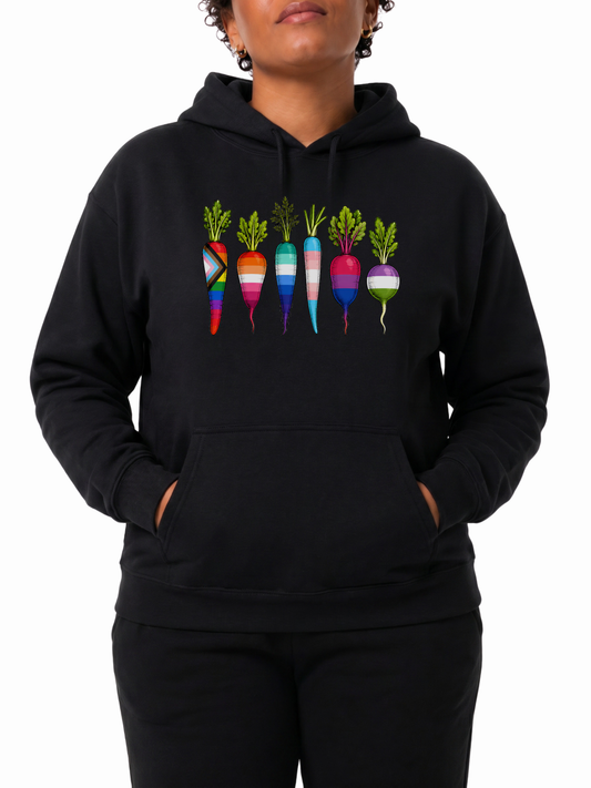 Queer Roots Unisex Hoodie – Taste of Pride Collection
