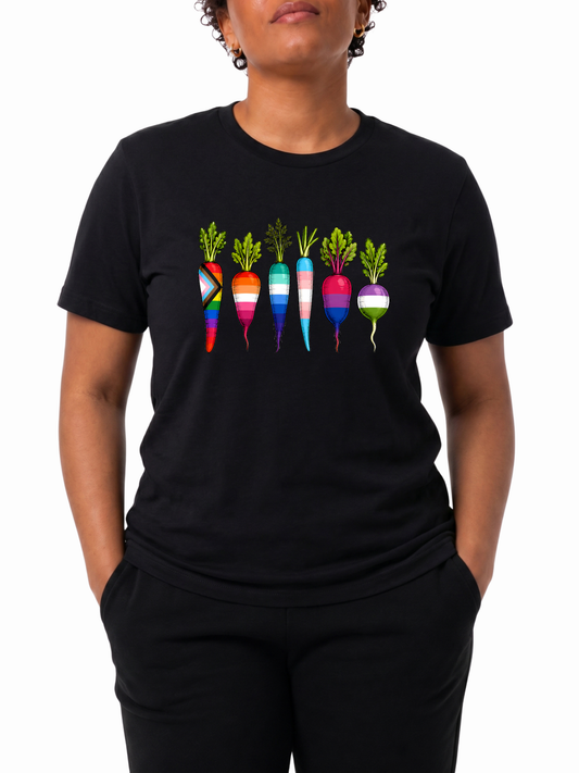 Queer Roots Unisex T-Shirt – Taste of Pride Collection