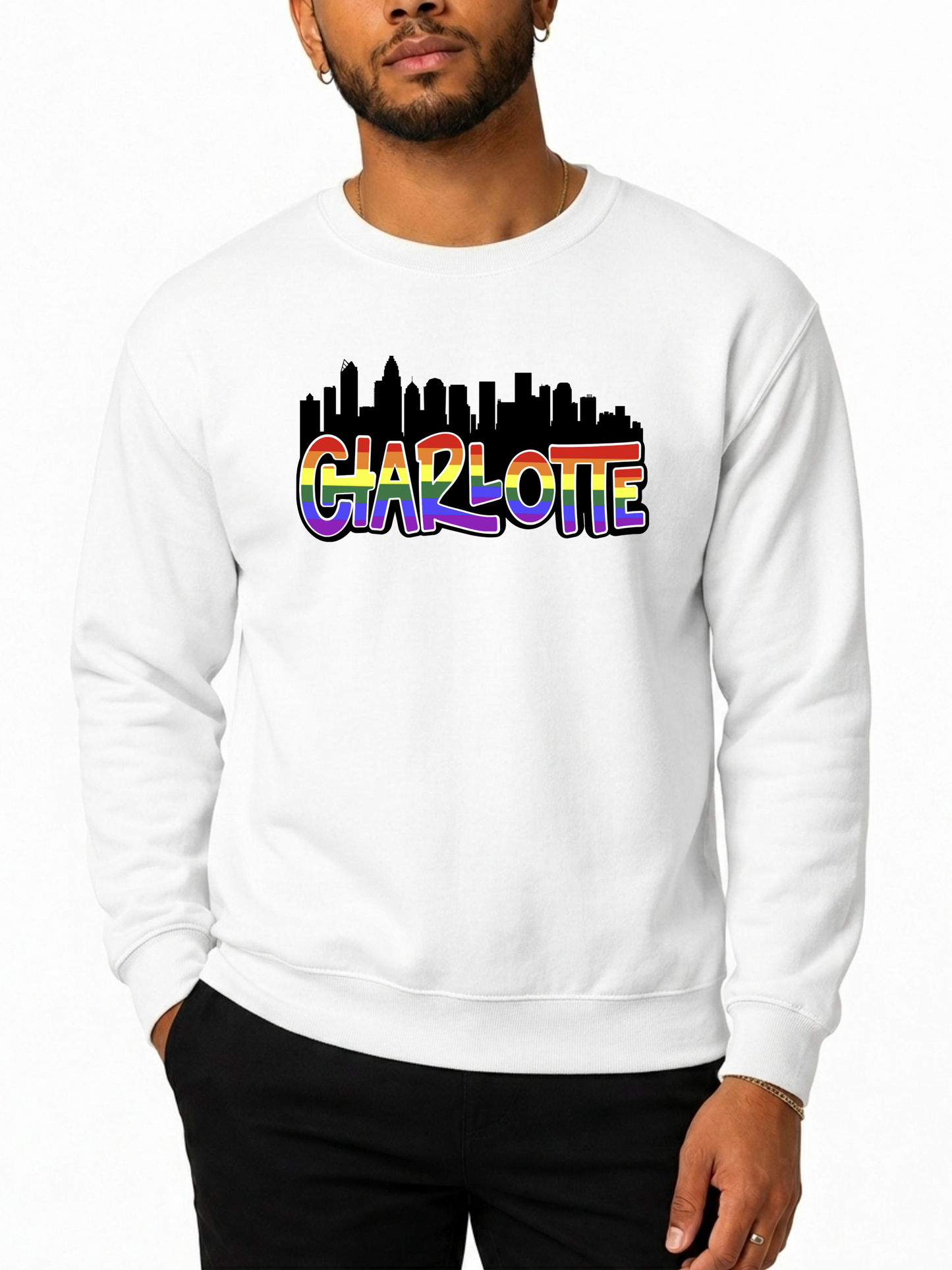 charlotte pride unisex sweatshirt – citywide pride collection