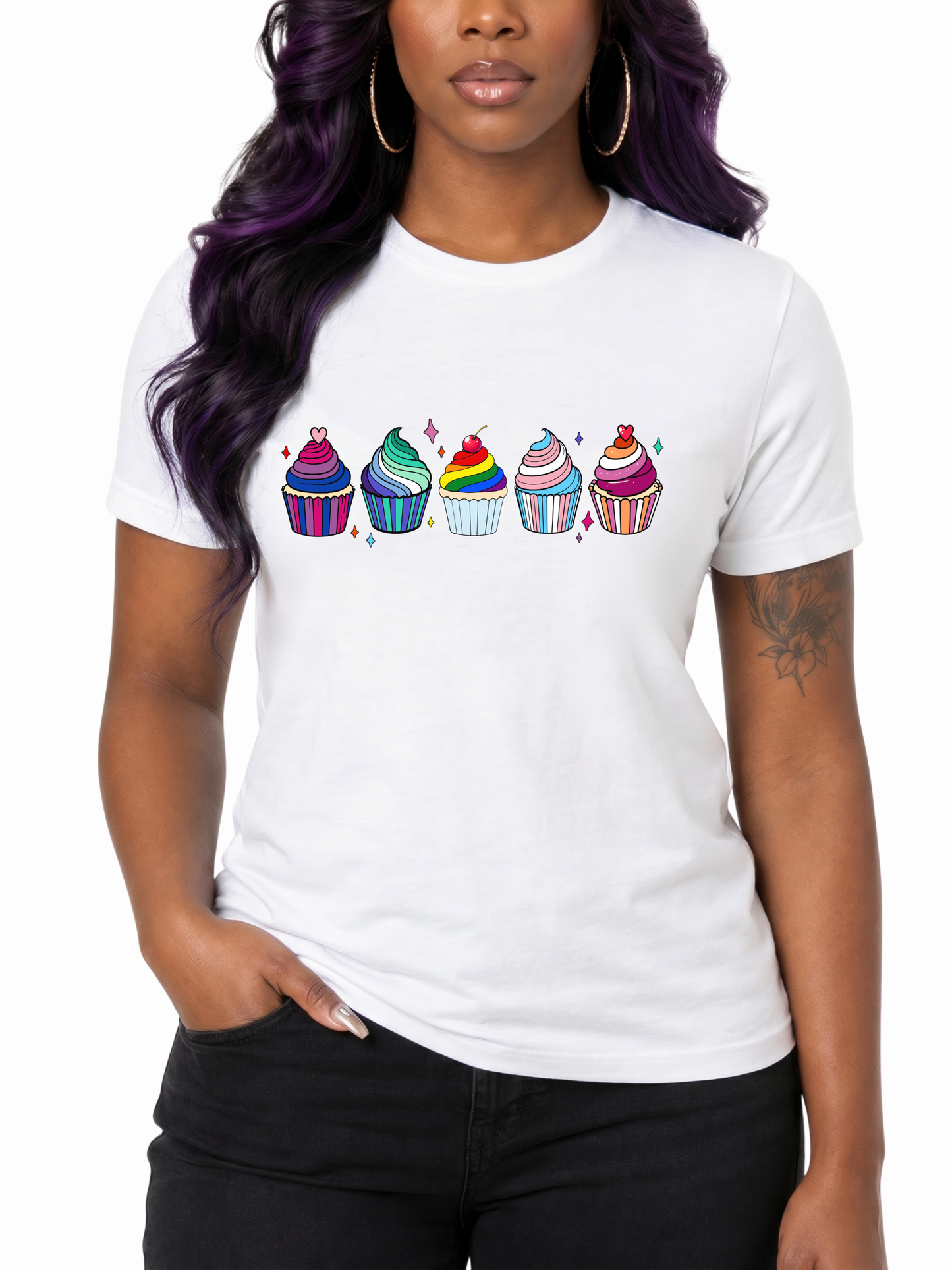 cupcakes unisex t-shirt – taste of pride collection