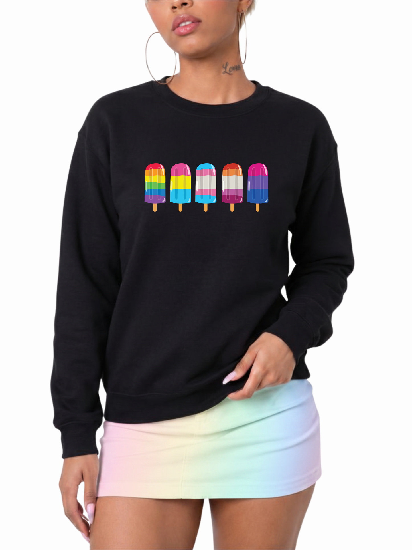 popsicles unisex sweatshirt – taste of pride collection