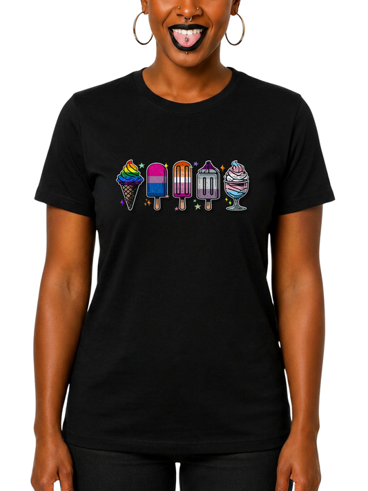 Ice Cream Unisex T-Shirt – Taste of Pride Collection